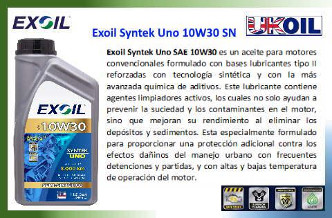 Exoil Syntek Uno 10W30 SN